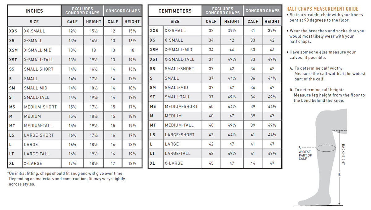 Half_Chap_Size_Charts