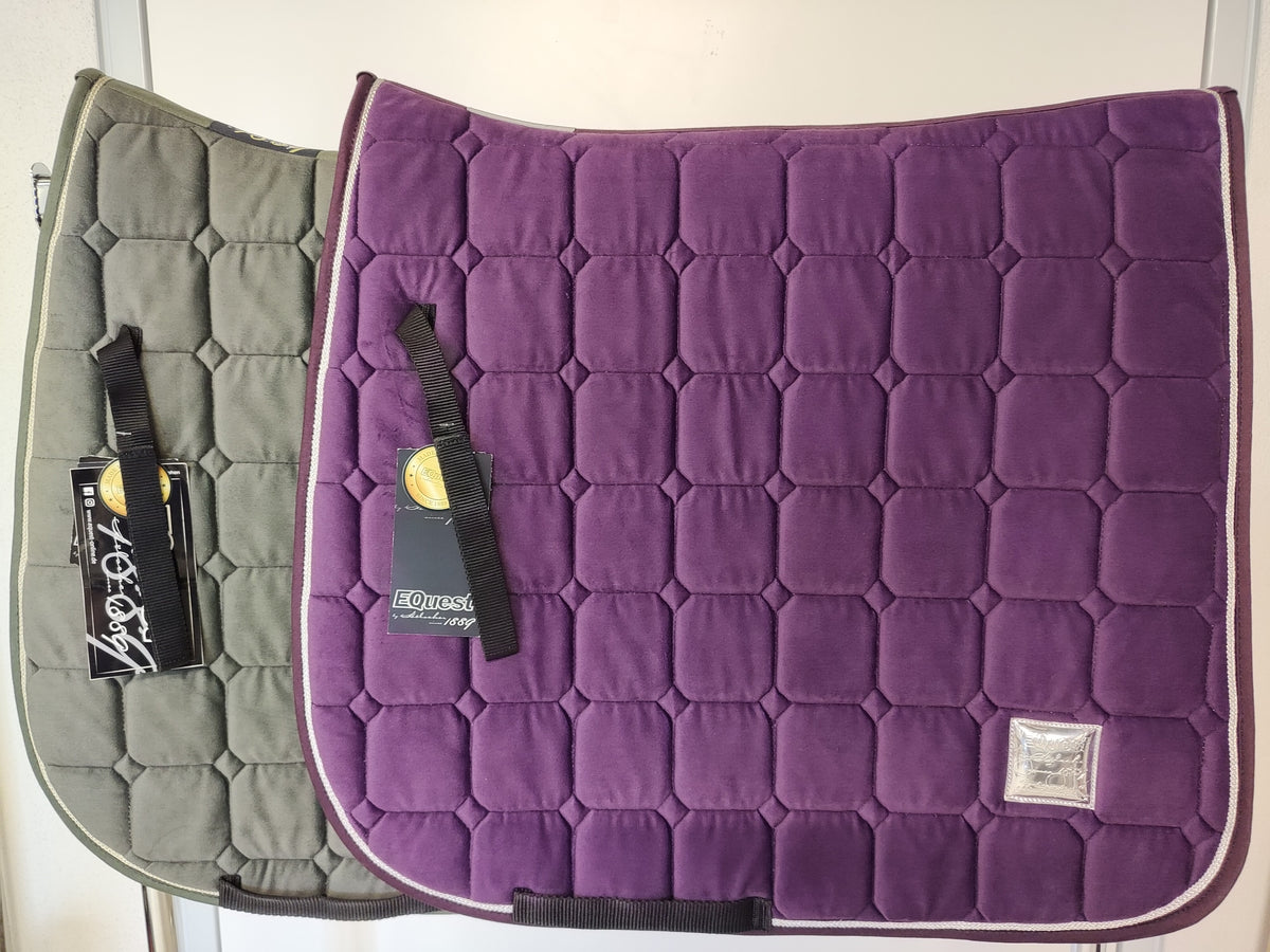 Tapis de selle Schockemöhle Sports Sarina Pad Style - dressage mauve