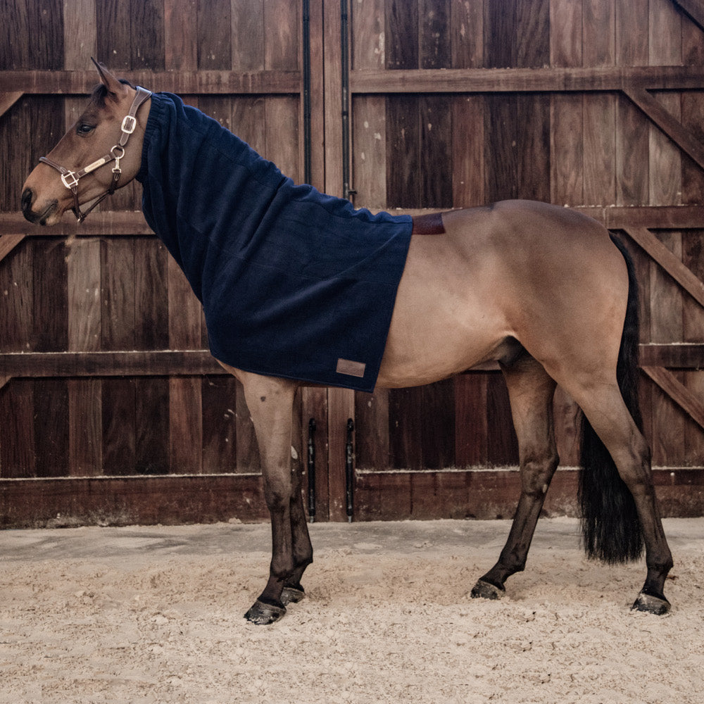 Kentucky Hals-Decke Heavy Fleece schwarz